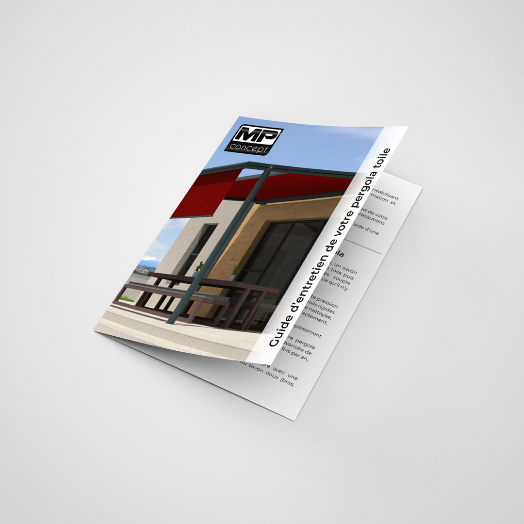 Mise en page - Guide d'entretien client- Stores