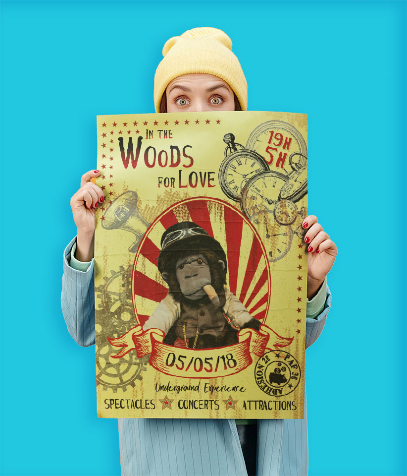 Affiche In The Woods For Love
