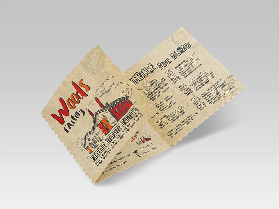 Programmation -  Brochure 2 plis