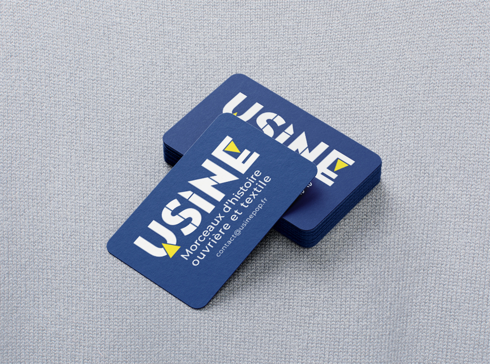 Logo et Cartes de Visite USINE